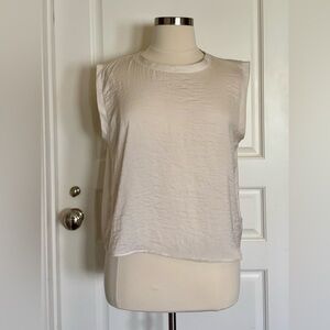 Calvin Klein Textured Satin Tank